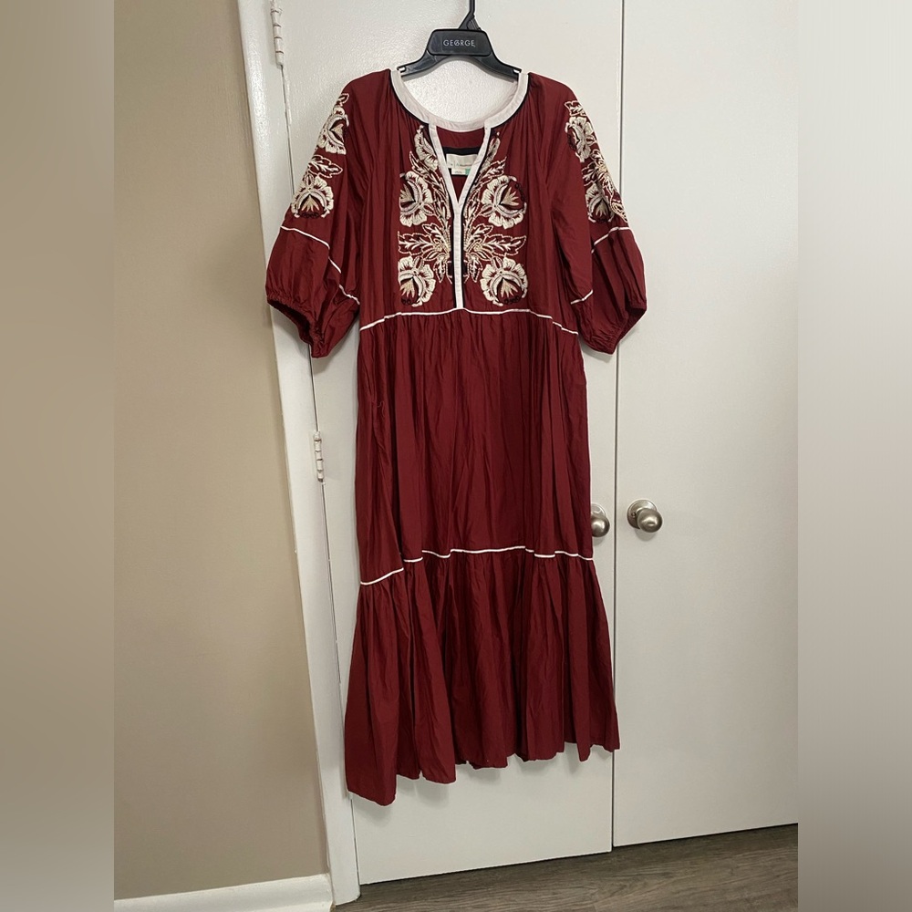 ANTHROPOLOGY MAXI DRESS
